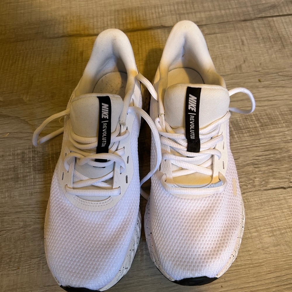 Nike Revolution White Running Shoes